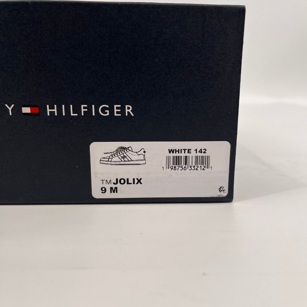 Tommy Hilfiger Jolix Sneakers White Mens Size 9M Synthetic Round Toe Lace Up - Picture 14 of 14